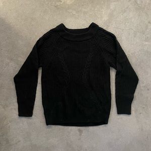 Nasty Gal Black knit sweater